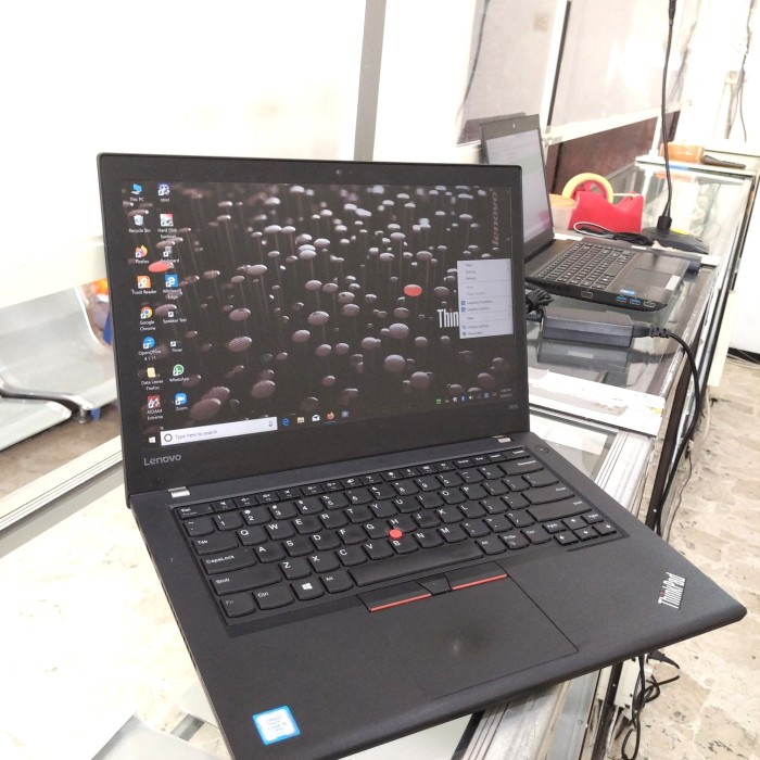 laptop slim Lenovo T470 ram 8GB ssd 512gb core i5 gen6 murah