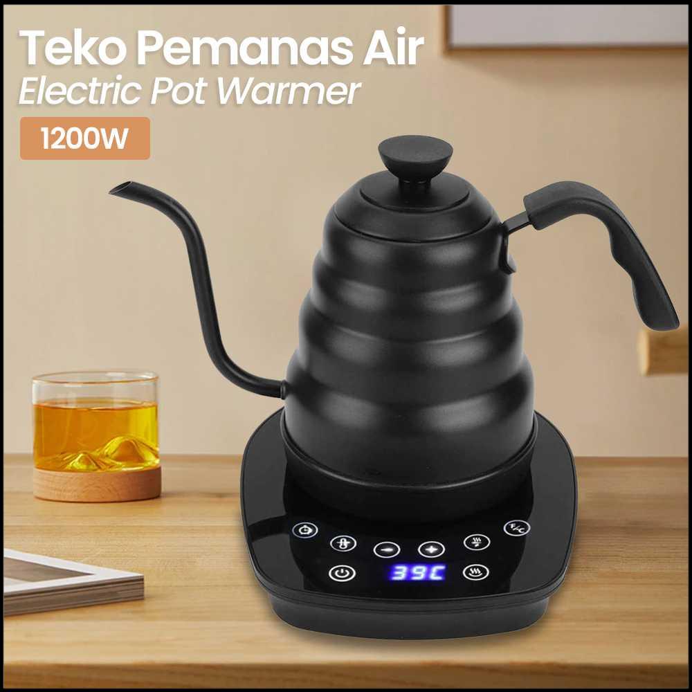 

Ashata Teko Listrik Kopi Pemanas Air Leher Angsa Pour Over 1200W 600ml - GY-1658