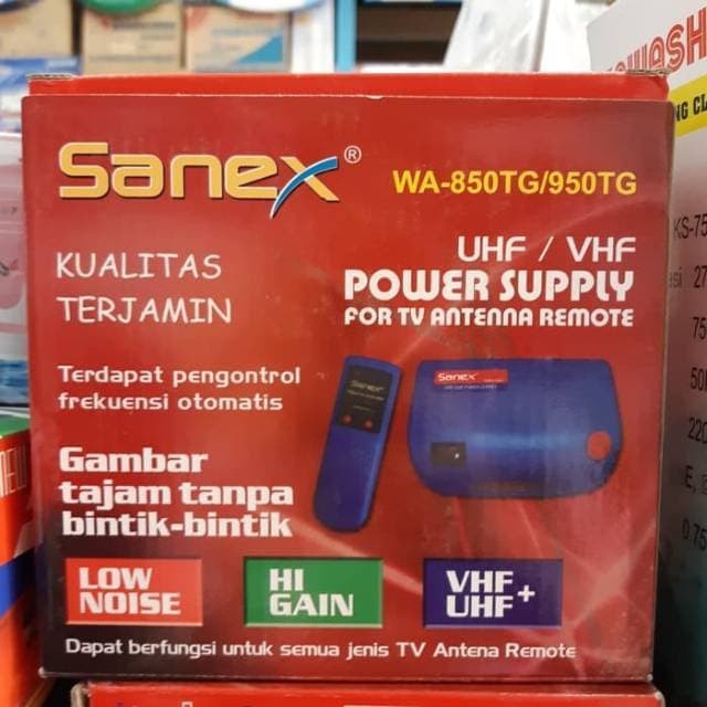 Booster Antena Remote- Booster TV - Power Supply Antena Remote Sanex