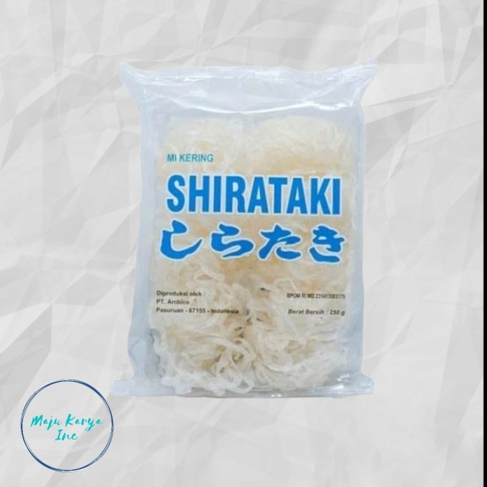 

Dry Shirataki Mie Shirataki kering 250 gram - kmsn Baru 200Gr