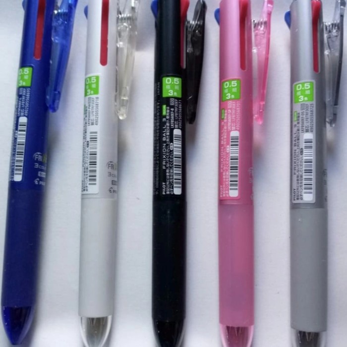 

PILOT FRIXION CLICKER 3 IN.1/PULPEN 3 WARNA 1pcs - Putih