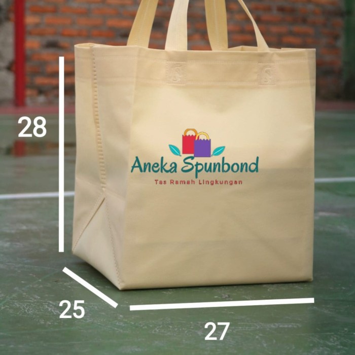 

Spunbond Box bag Uk box 25/ model Mcd Perlusin