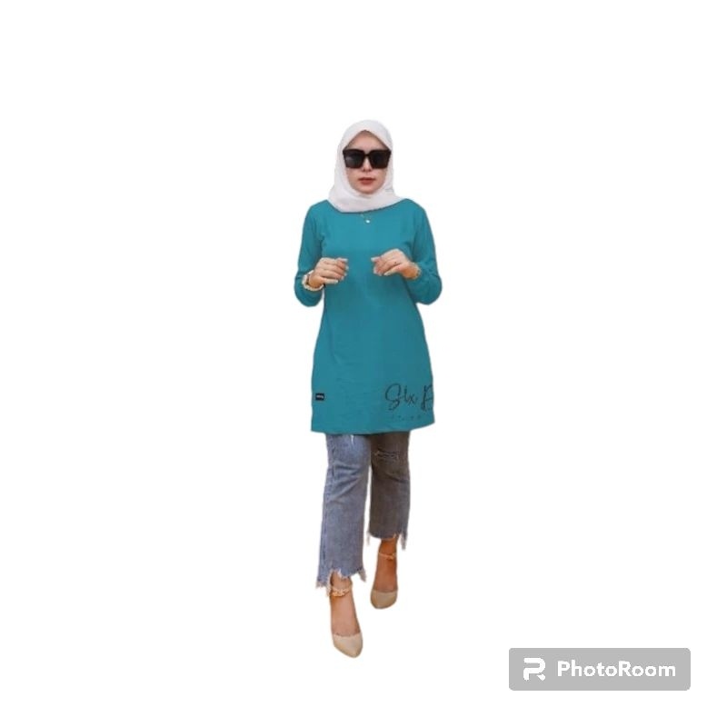 Linka_Hijab l TERLARIS||ATASAN POLOS TUNIK  SIXDIARY ORIGINAL 100%// STYLE ZOLAQU