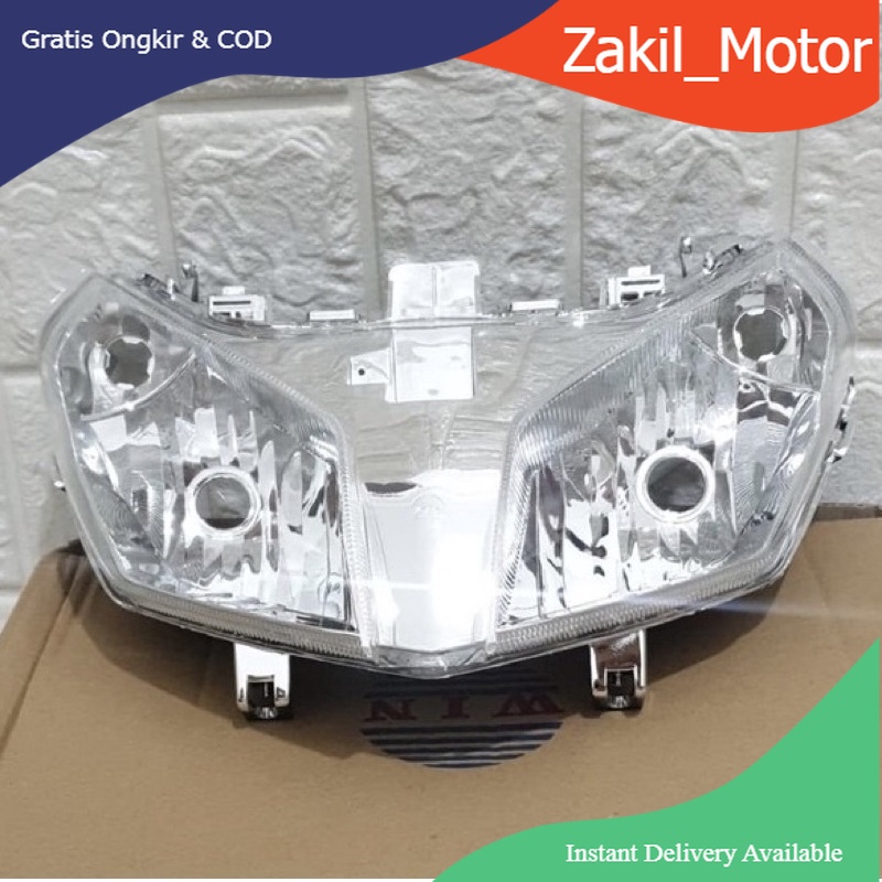 Lampu Depan Vario Techno 110 Karbu 2009 2010 2011 | reflektor headlamp WIN | head lamp light headlig