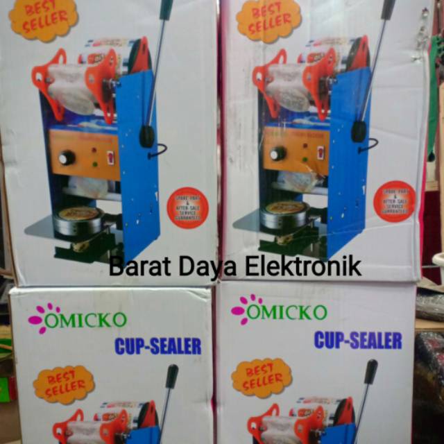 Omicko Cup Sealer Mesin Pengemasan Minyman