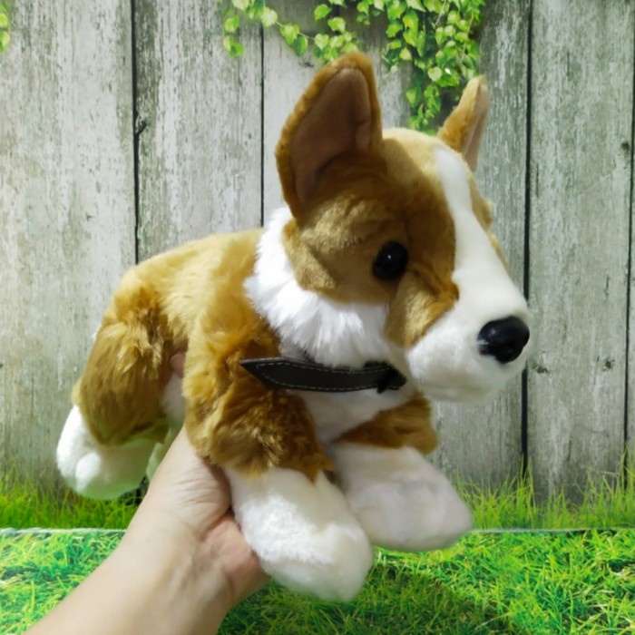 GEMESH Boneka Anjing Corgi