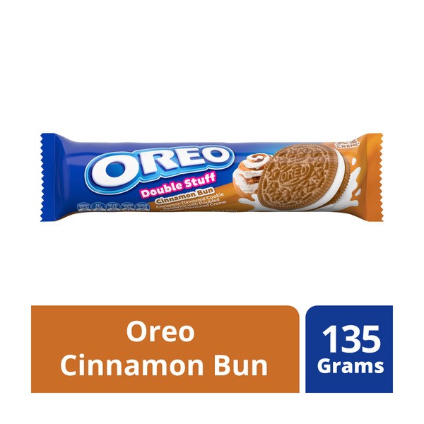 

Oreo Double Stuff Mint Cinnamon Bun Neapolitan Australia - Cinnamon Bun
