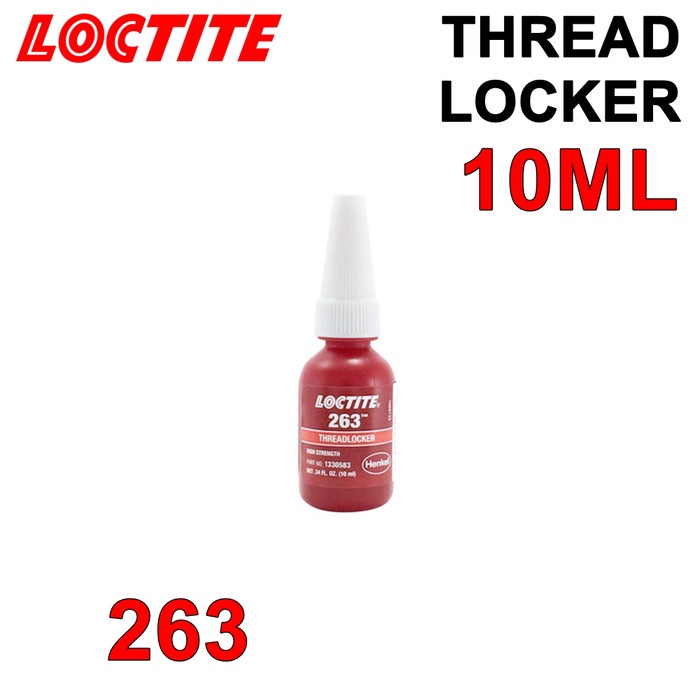 

LOCTITE Thread Lock 263 10ml Threadlocker High Strenght Baut Mur Pengunci