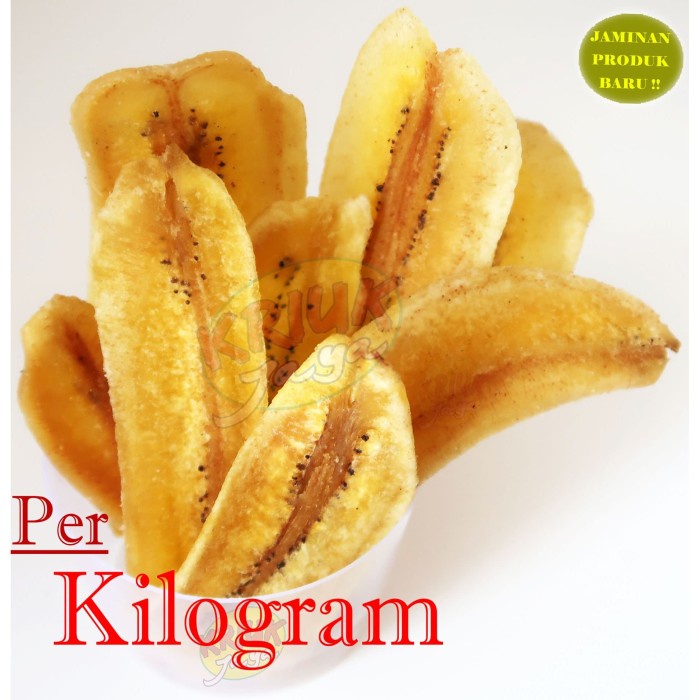 

FLASH SALE - PROMO SPESIAL Keripik PISANG KEPOK ASIN Home Made ( KILOAN / CURAH )