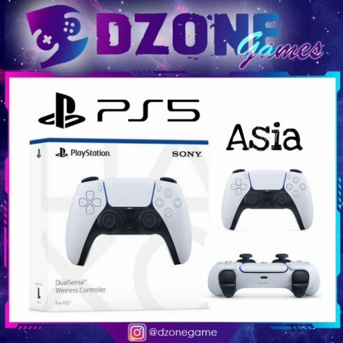 Best Seller- PS5 Dual Sense Controller /PS5 DualSense/ PS5 Controller / Stik PS5 - Asia