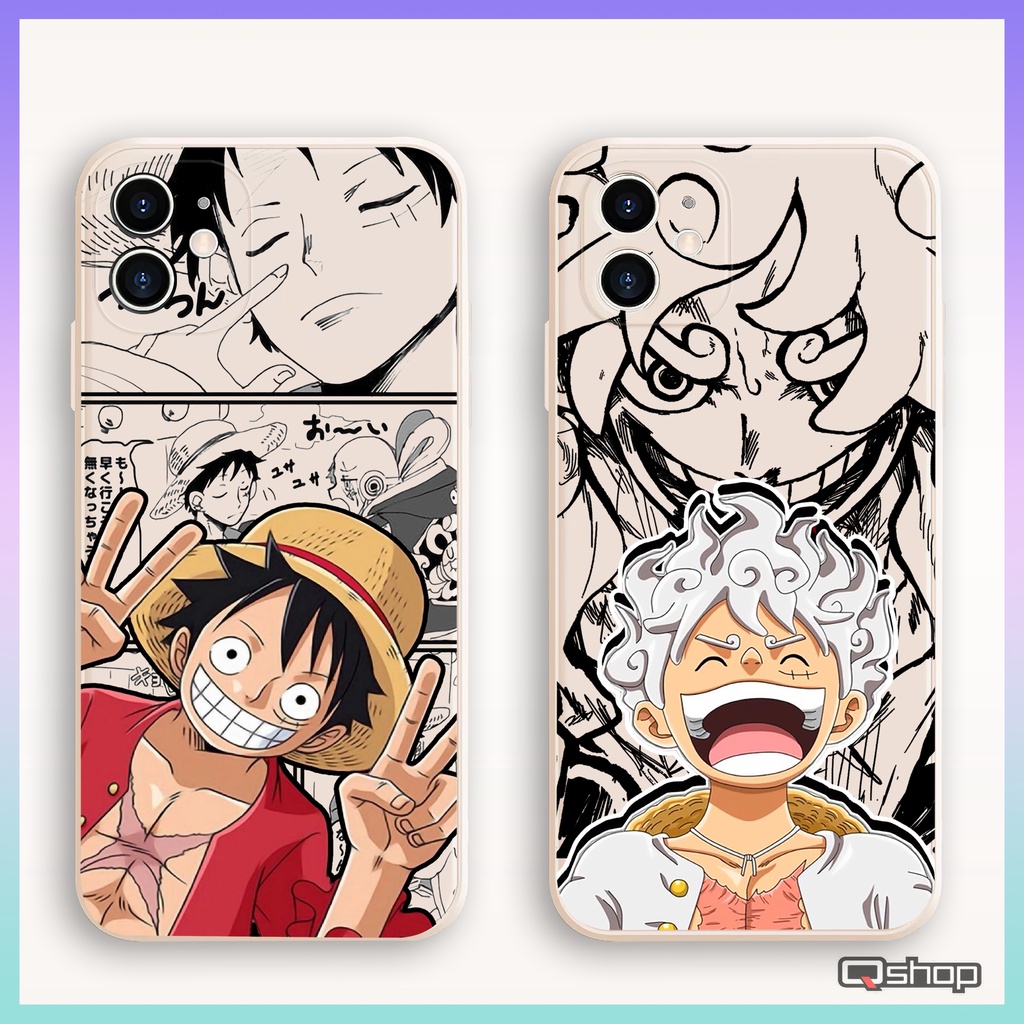 New Premium Case One Piece Series Komik QS308 for Realme C11 C17 C51 C53 C55 C20 C21Y C33 C35 5 5i 1