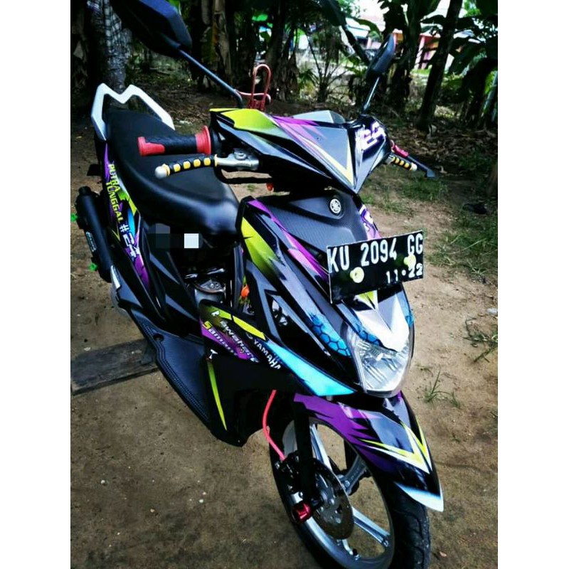 Decal stiker Mio M3 Racing