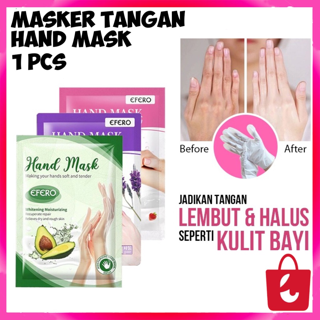 Hand Mask Melembutkan Melembabkan Tangan Kering Masker Tangan& Kaki Kulit Pengelupas Kulit Mati