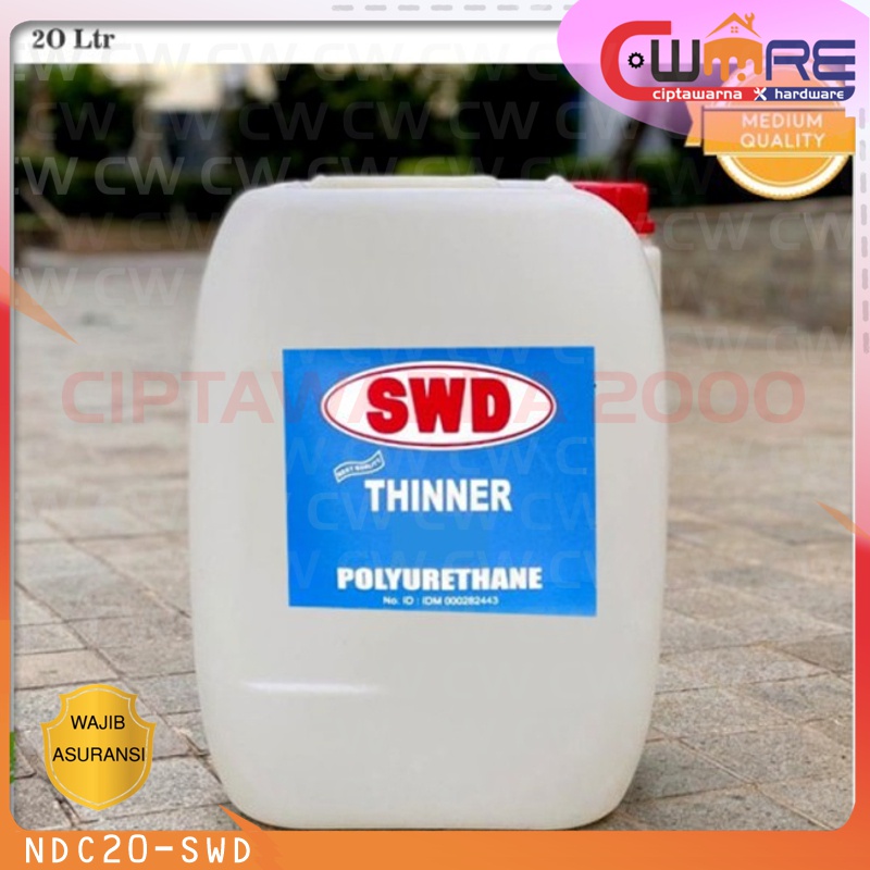 Thinner ND SWD 20liter Campuran Cat Cet Cat Minyak Thinner Cuci - CWK
