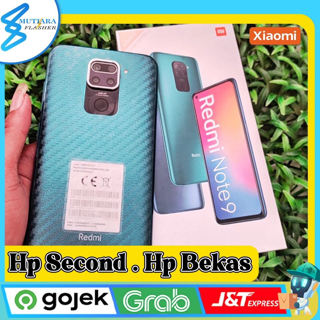 Xiaomi Redmi Note 9 Ram 4/64GB | Ram 6/128GB Second Original