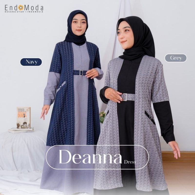 Baju Gamis merk endomoda Deanna