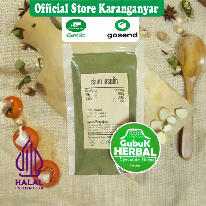 

DAUN INSULIN BUBUK 1KG / Smallanthus Sonchifolius / BUBUK HALUS / MURNI TANPA CAMPURAN