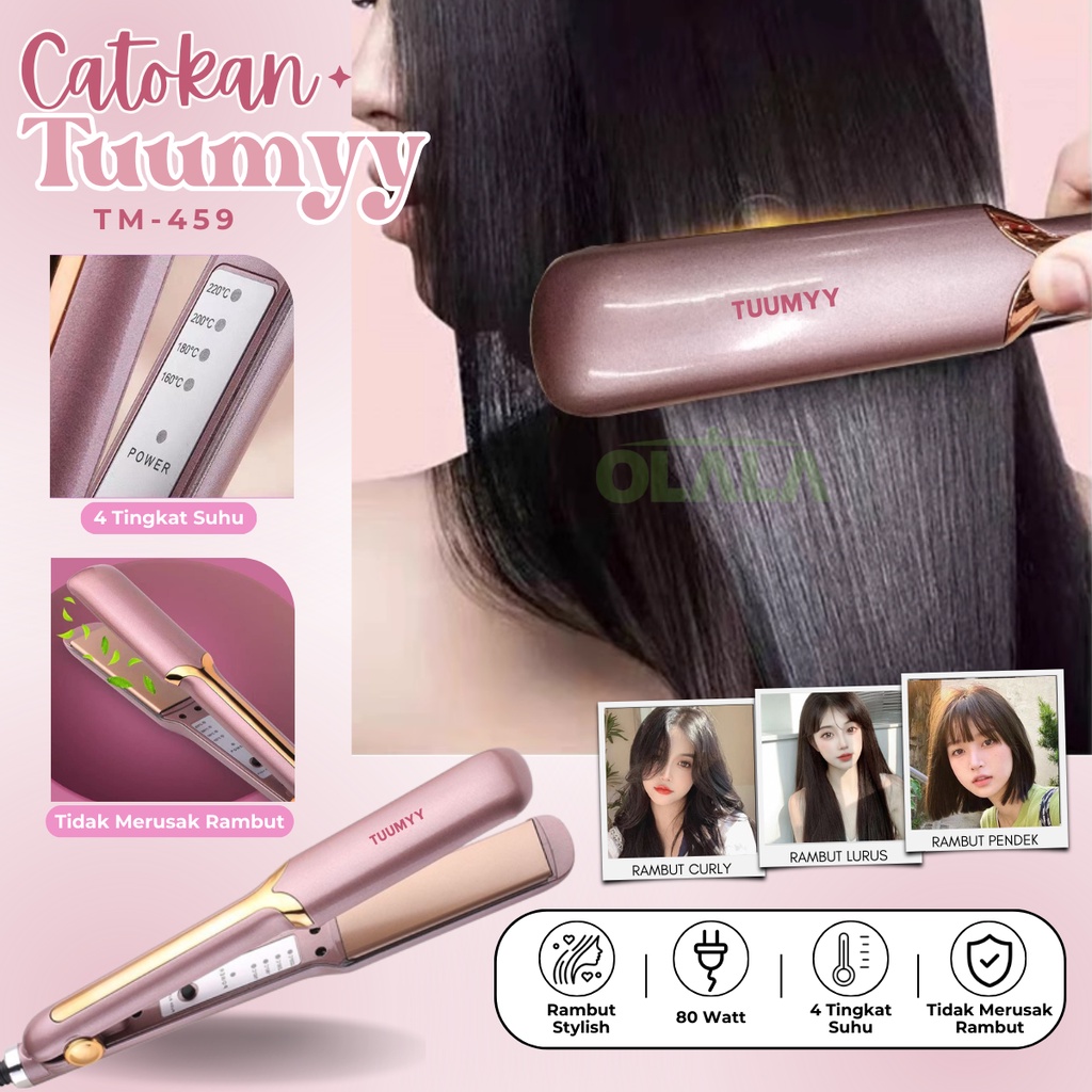Catokan Tuumyy Splint Straight Hair Catok Plat Lurus TM-459