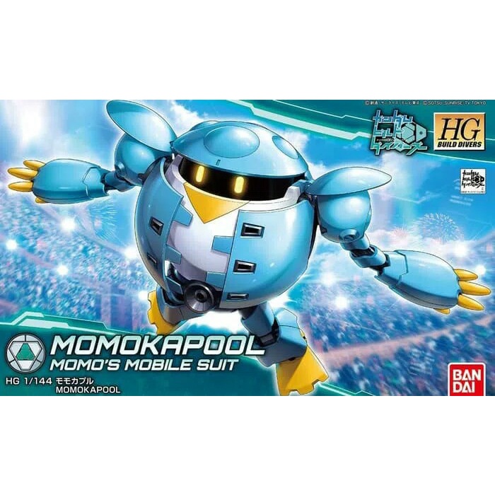 HG HGBD 1/144 Momokapool momo kapool seri gundam build 00 diver
