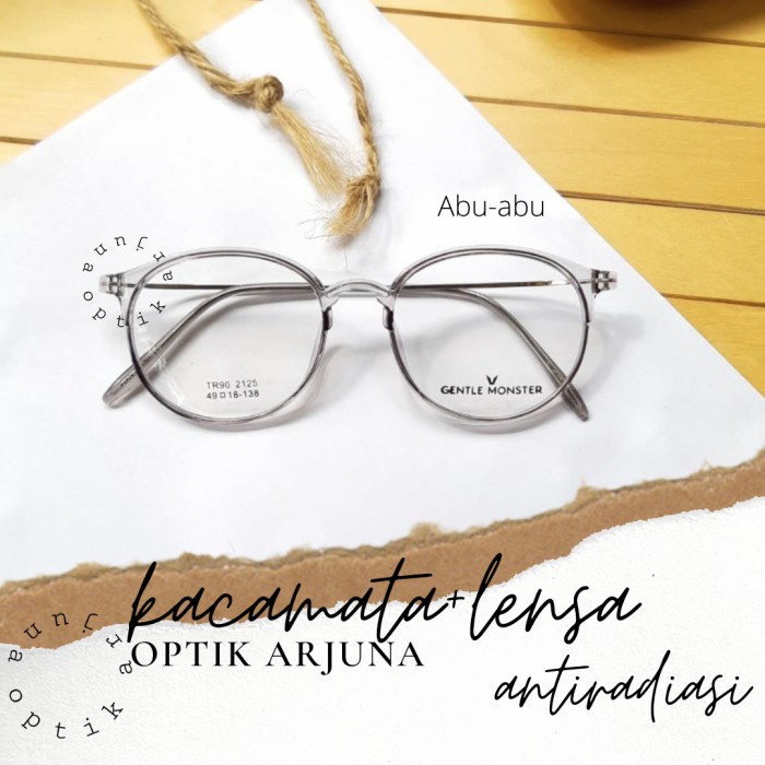 promo ✨ -kacamata nita/lensa photocromic/kacamata minus antiradiasi - Ungu, antiradiasi