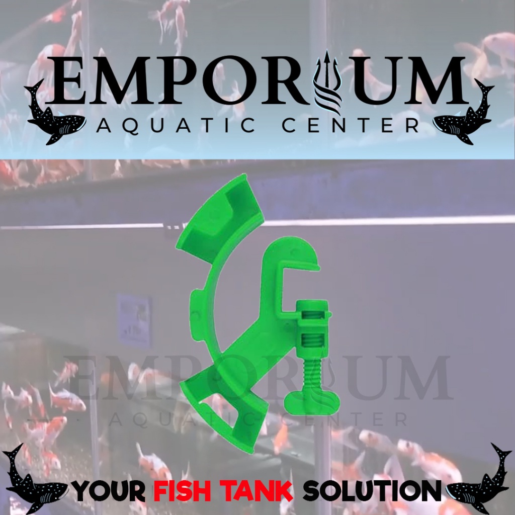 Vivaria Hose Holder Clamp Selang Air Aquarium Aquascape- Emporium Fish