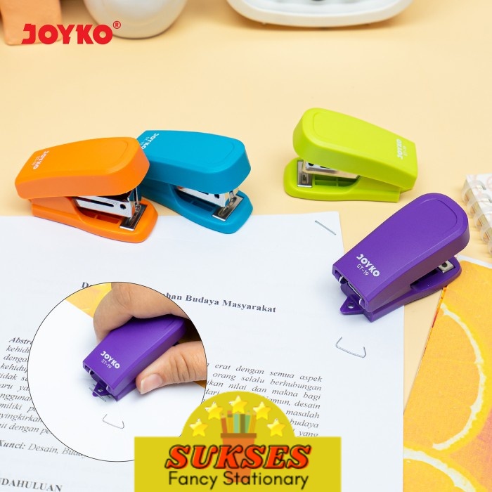 

Stapler dan Staples Isi Jepretan Joyko ST-19 1 Set ( Stepler + Isi )