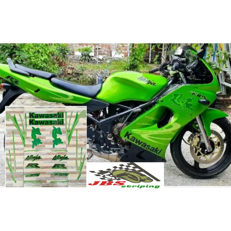 Stiker ninja rr Striping  Kawasaki ninja 150 RR 2tak 2010 2011 list body motor ninja