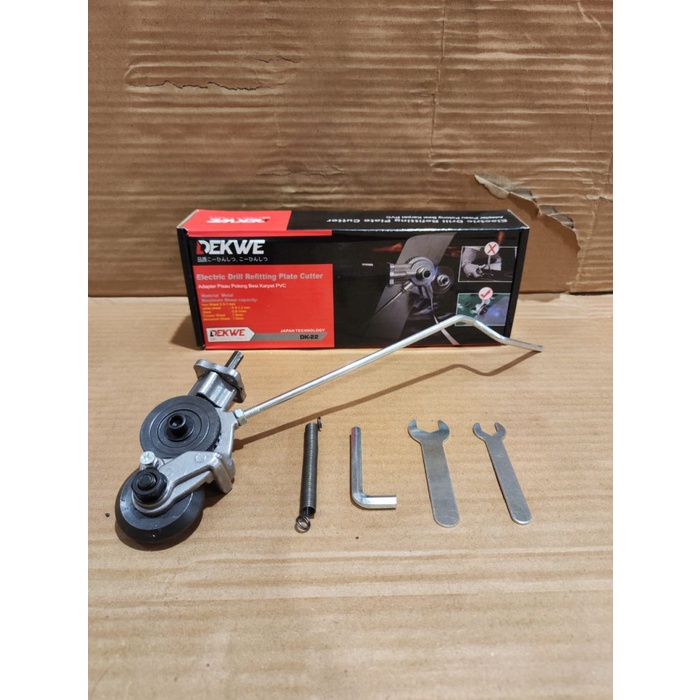 

Colorf Adaptor Bor Pemotong Seng Plat Aluninium Besi Dekwe DK22