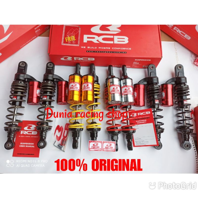 Ktnk Shock RCB Tabung Jupiter Vega F1zr Vega ZR Jupiter Z1 Force 1 MB2 series 275mm Original RCB