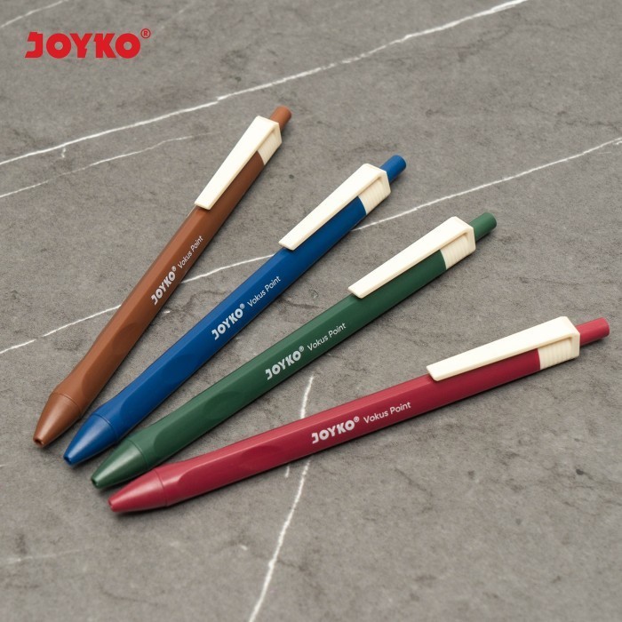 

BOLPEN JOYKO BP-376 VOKUS POINT 0.7 mm | BOLPEN JOYKO RETRACTABLE TRIANGULAR GRIP | ECER