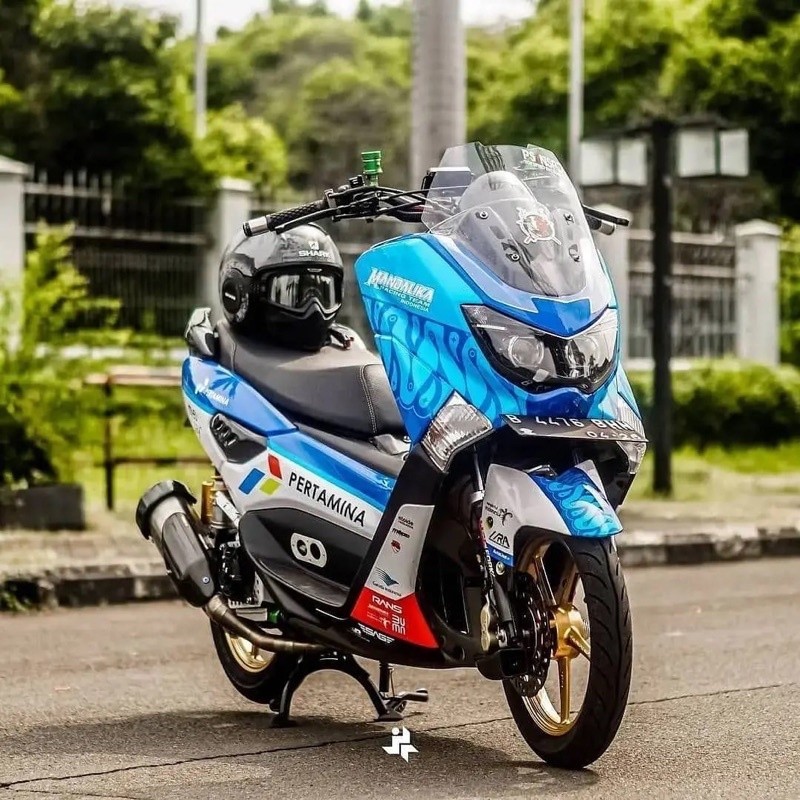 decal nmax mandalika sticker mandalika full body