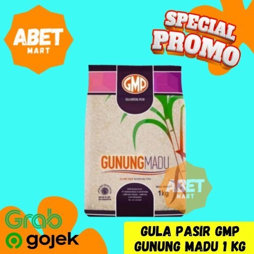 

Gula Pasir GMP GunungMadu Kemasan 1 Kg - 1Kg Manis Gunung Madu Gulaku