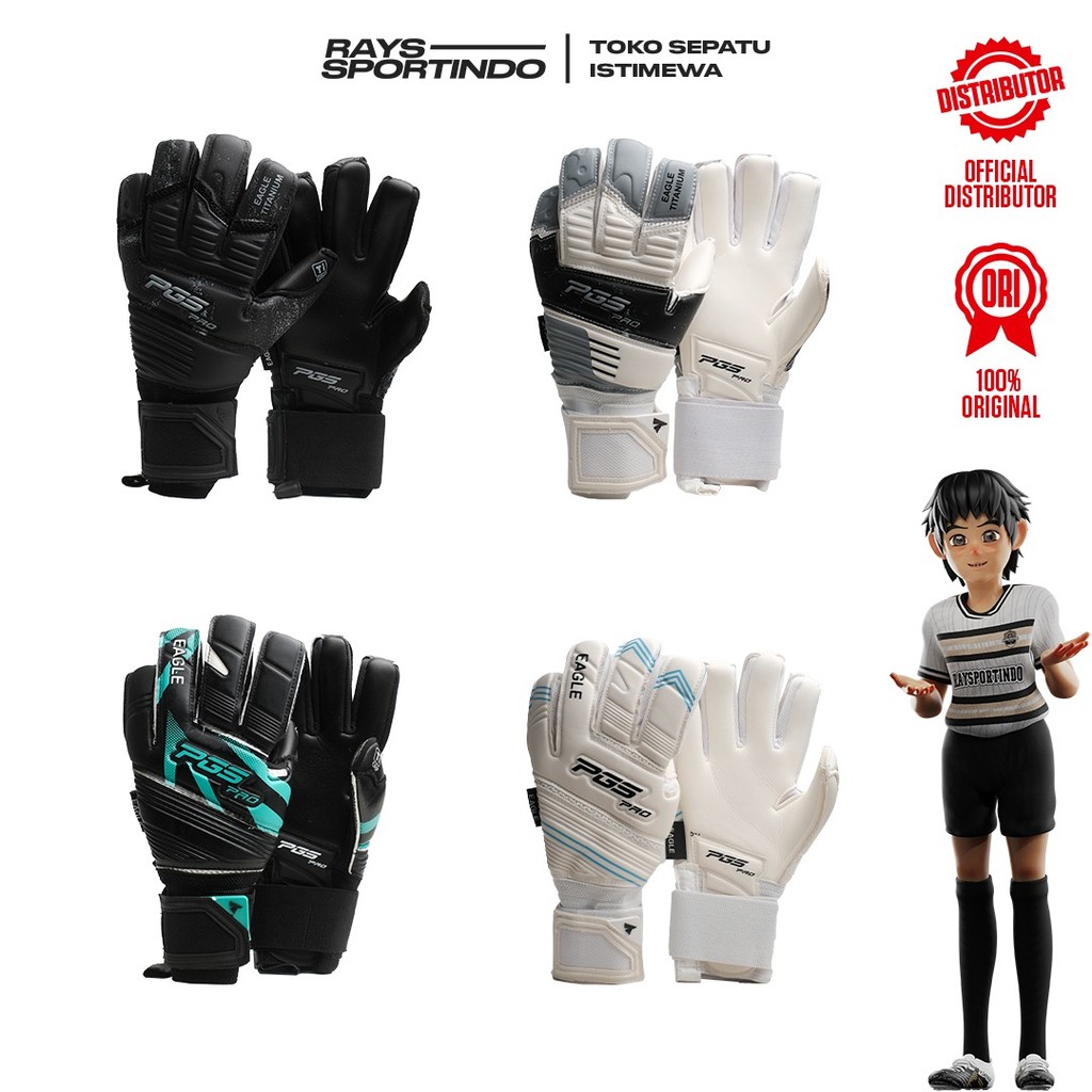 SARUNG TANGAN KIPER PGS PRO EAGLE GK GLOVES