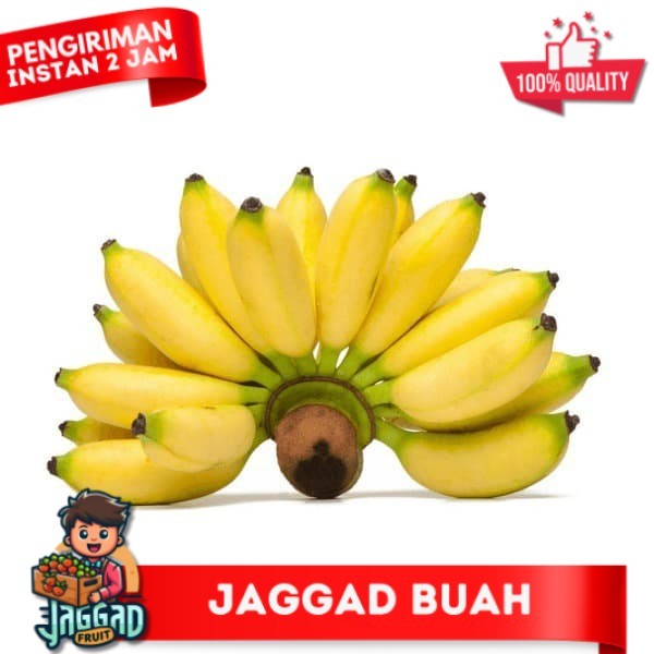 

Buah Segar FRESH Purwokerto Pisang Emas ulin per Sisir JAGGAD FRUIT