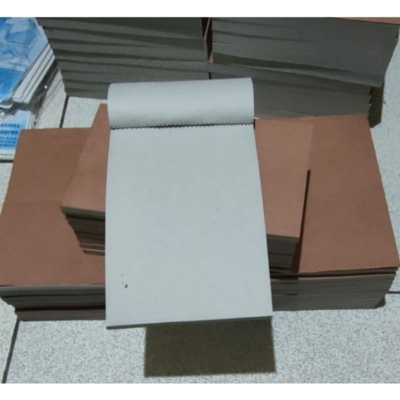 NOTA POLOS /KOSONG 1 PLAY BAHAN KERTAS BURAM/KORAN  ISI 50 LEMBAR