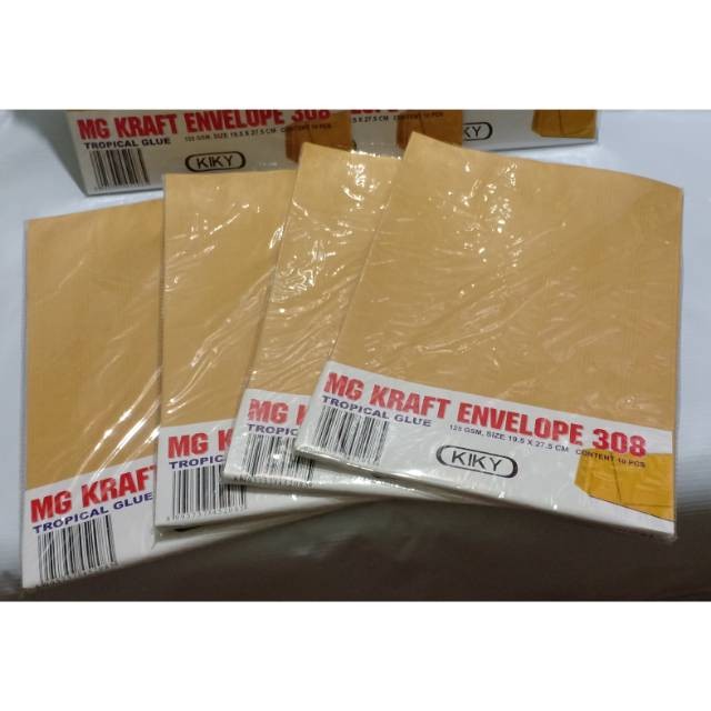 

amplop coklat kiky 308