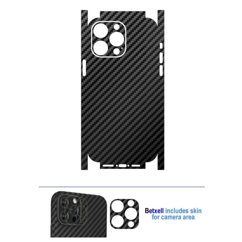 iSticker Garskin Full Body Garskin Skin Black Putih Belakang Iphone 15 14 13 12 11 X XS XR 8 7 plus 