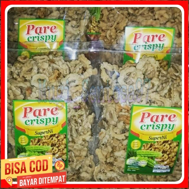 

Keripik pare 1 kilogram Sehat Nagihi Camilan Pare crispy
