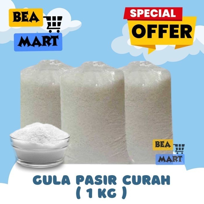 

Gula Curah 250gr 500gr 1kg | Gula Pasir Kuning Putih Tebu Sugar Repack 250 500 gr g 1 kg