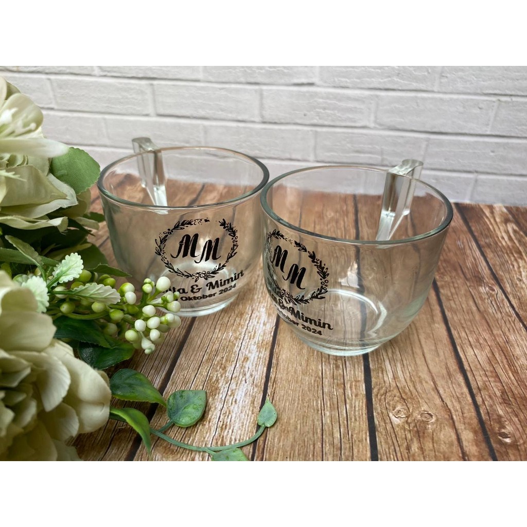 souvenir gelas jamu gagang gelas jamu gelas gagang jamu gelas souvenir lucu