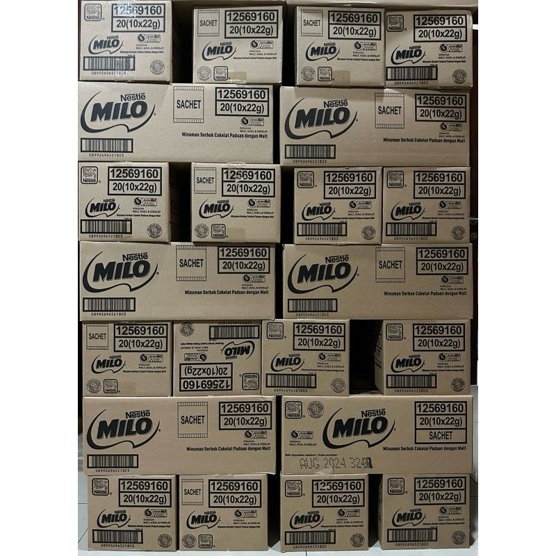 

(1 DUS) MILO KEMASAN SACHET MINIMAL 1 DUS HARGA TERMURAH