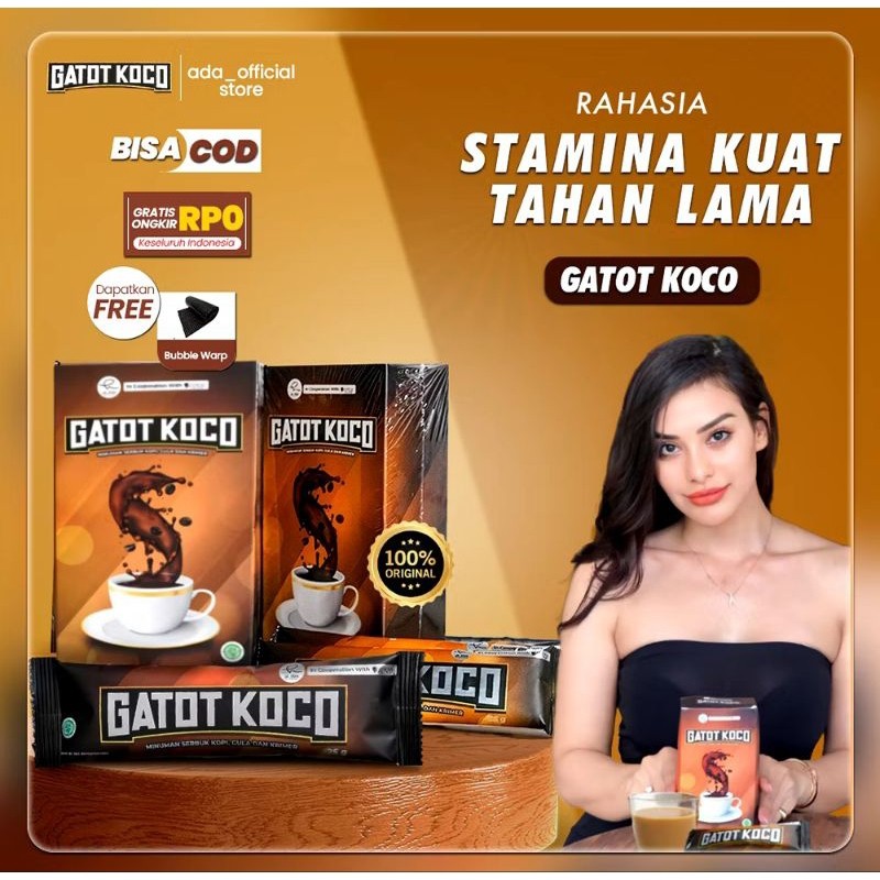 

Kopi Gatot Koco Dr. Ricard Lee - Gatotkaca Original Resmi Tanpa Efek Samping