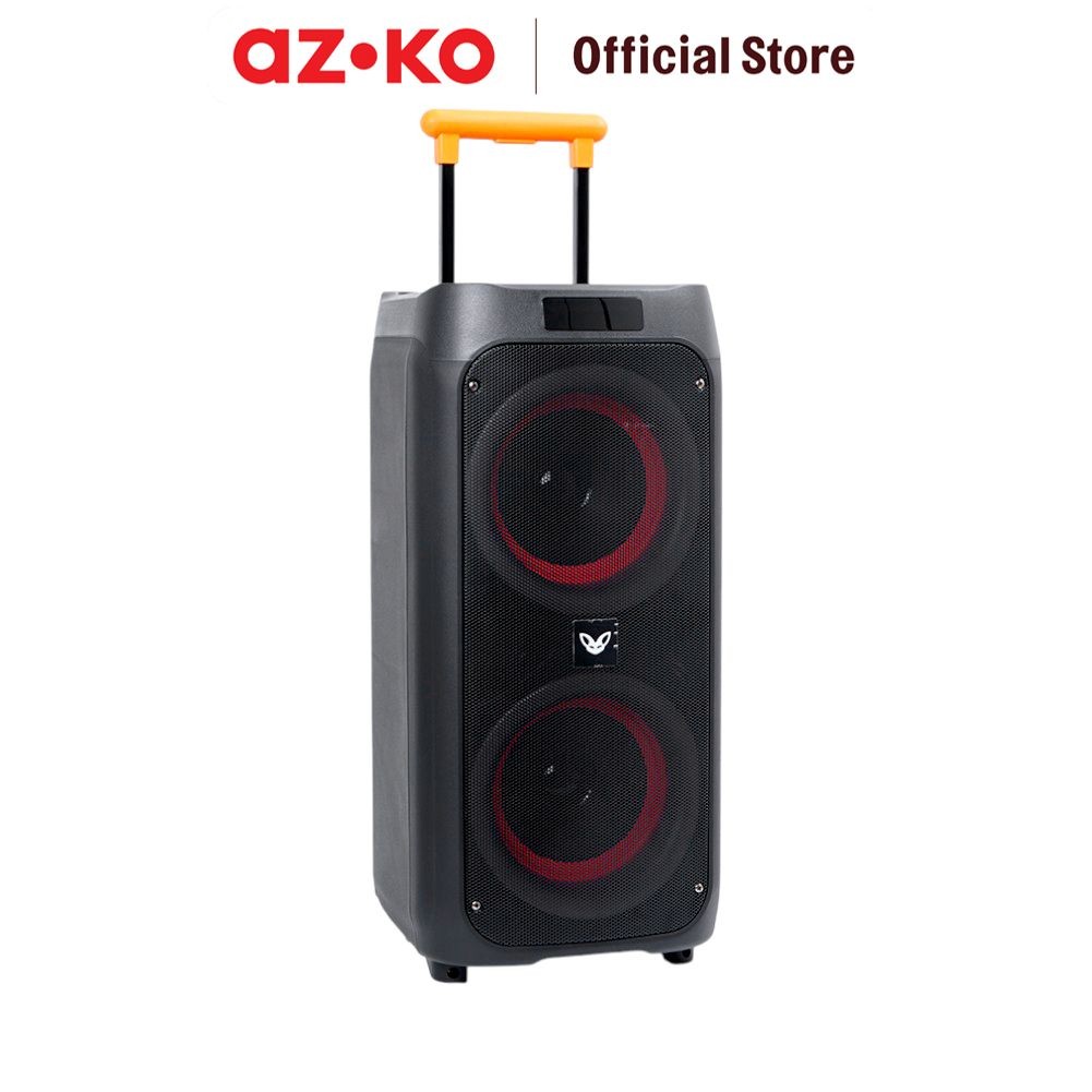 AZKO Sovox Speaker Trolley 40 watt Dengan Remote - Hitam Perangkat Elektronik Spiker Audio Electroni