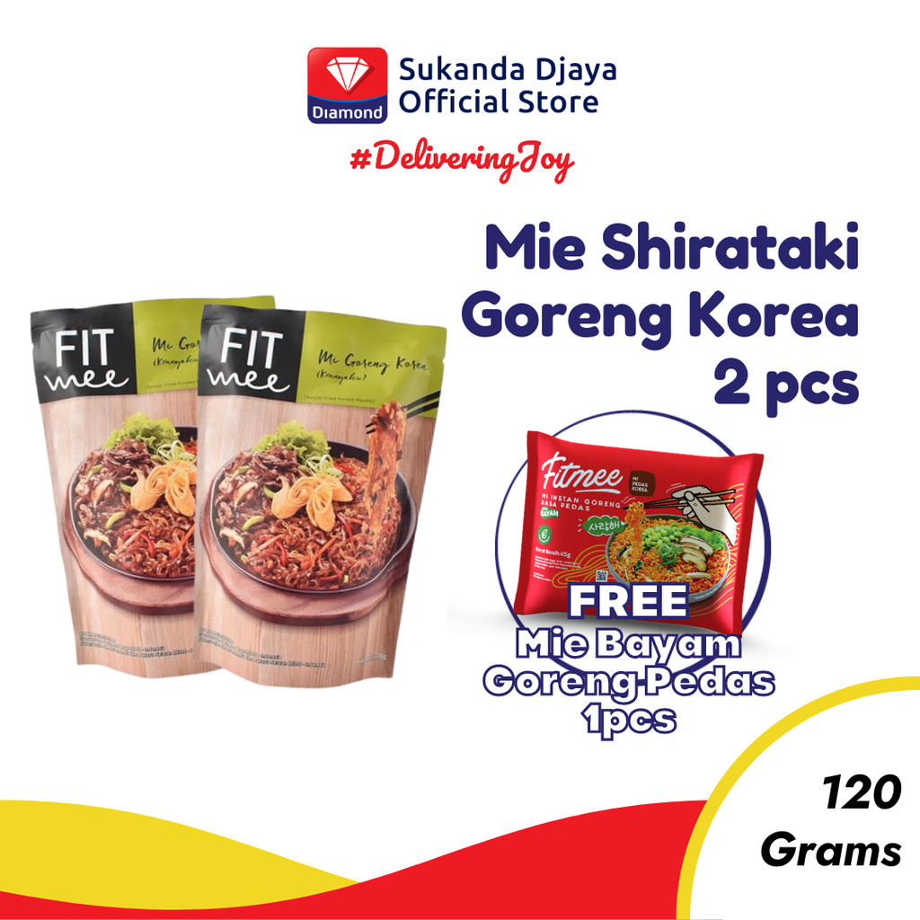 

Mie Instan Fitmee Shirataki Goreng Korea Buy 2 FREE Bayam Goreng Pedas