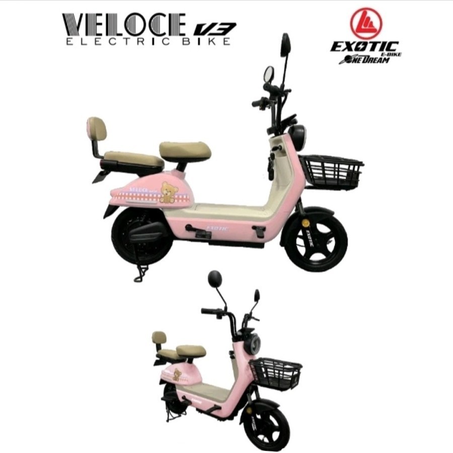 Sepeda Listrik Exotic Veloce V3 Sepeda Listrik E Bike Exotic Veloce Sepeda Motor Listrik Exotic Velo