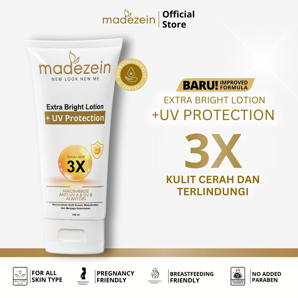 FawwazOShop - FawwazOShop - Body Lotion - Extra Bright Lotion +uv Protection by Madezein