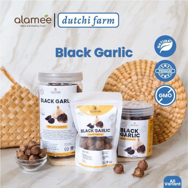 

Black Garlic Garlik Bawang Hitam Tunggal Kating 500 gram Herbal Premium Lanang Alami Natural Dutchi Farm