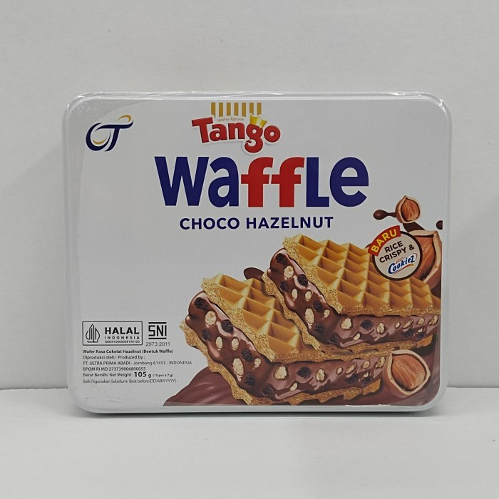 

Tango Waffle Choco Hazelnut 105 gr / waffle tango biskuit wafer