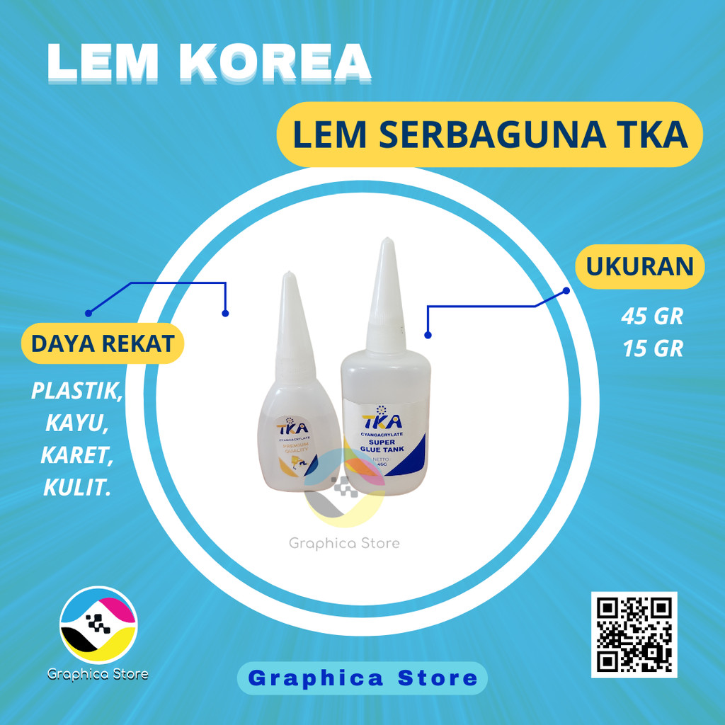 

LEM KOREA LEM SUPER GLUE KOREA MERK TKA | LEM SERBAGUNA