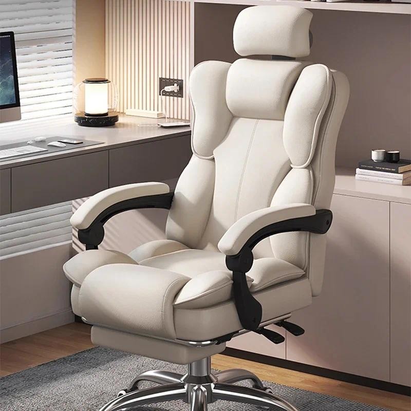 Recliner Recliner Gaming Chair Desk Chaise Desk Bedroom Vanity Office Chair Arm Leather Lazy Sillas 
